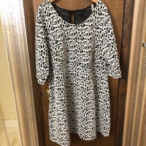 Lane Bryant 26 / 28 Leopard pattern dress